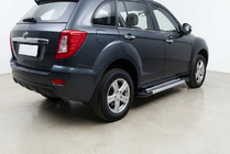 Lifan X60 2011– Side steps New Vision Grey (2 stuks, aluminium) foto 2