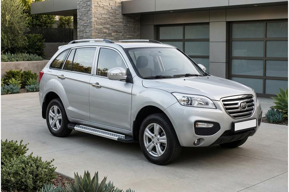 Lifan X60 2011– Side steps New Vision Grey (2 stuks, aluminium) Image