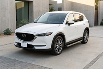 Mazda CX-5 2017–2025 BlackLine zijsteps (2 stuks, aluminium) foto 1