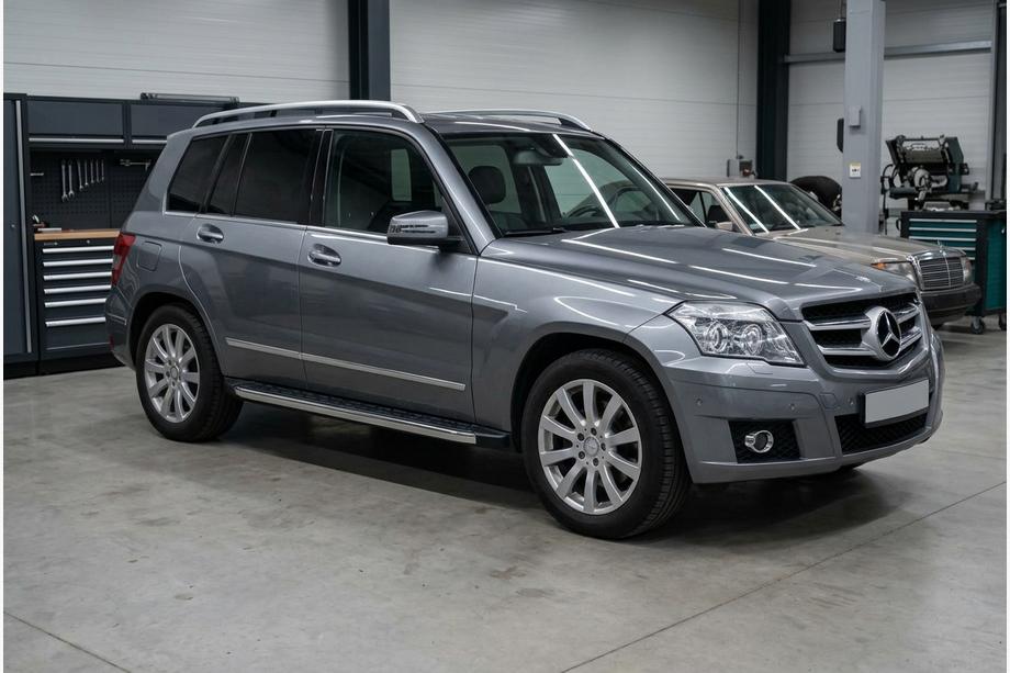 Mercedes GLK-klasse X204 2008–2015 BlackLine zijsteps (2 stuks, aluminium) Image