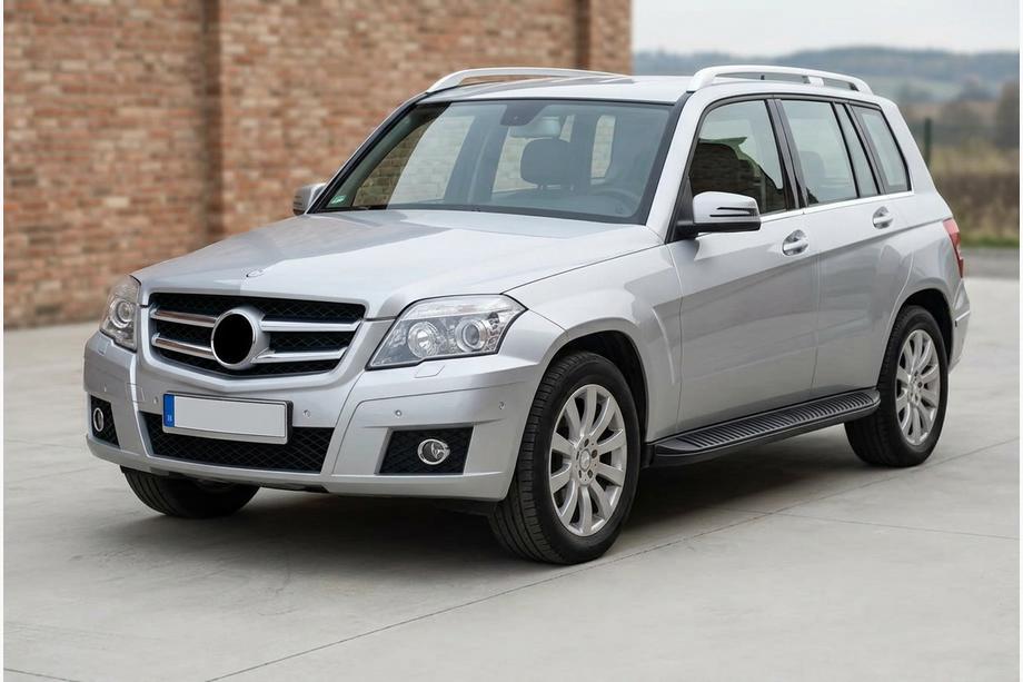 Mercedes GLK-klasse X204 2008–2015 Side steps Tayga Black (2 stuks, aluminium) Image