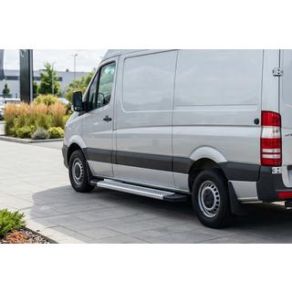 Side steps New Vision Grey (2 stuks, aluminium) Mercedes Sprinter W906 2006–2018 foto 1
