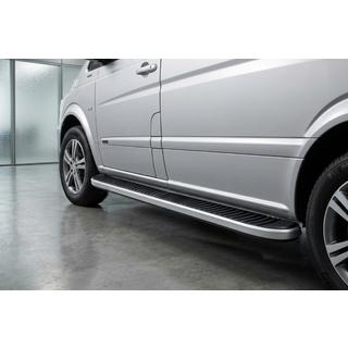 Side steps Tayga Grey (2 st., aluminium) Mercedes Vito W639 2004–2014 foto 1
