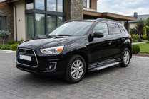 Mitsubishi ASX 2010–2023 Side steps New Vision Grey (2 stuks, aluminium) foto 1