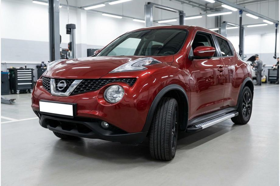 Nissan Juke 2010–2019 Side steps New Vision Grey (2 stuks, aluminium) Image