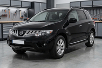 Nissan Murano 2008–2014 Side steps Tayga Black (2 stuks, aluminium) foto 1