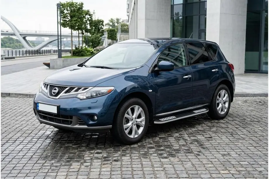 Nissan Murano 2008–2014 Tayga V2 side steps (2 stuks, aluminium) Image