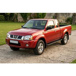 Side steps Tayga Black (2 stuks, aluminium) Nissan NP300 1999–2015 foto 1