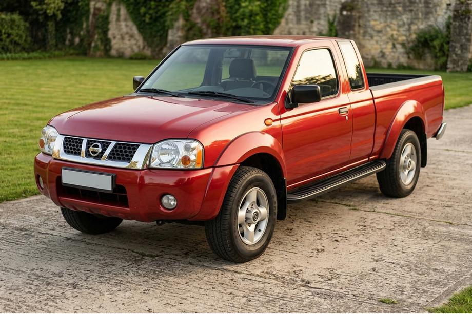 Nissan NP300 1999–2015 Side steps Tayga Black (2 stuks, aluminium) Image