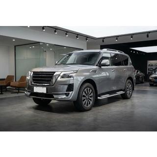 Tayga V2 side steps (2 stuks, aluminium) Nissan Patrol Y62 2010–2024 foto 2