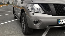 Nissan Patrol Y62 2010–2024 Side steps New Vision Grey (2 stuks, aluminium) foto 8