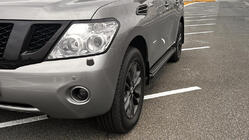 Nissan Patrol Y62 2010–2024 Side steps New Vision Grey (2 stuks, aluminium) foto 7