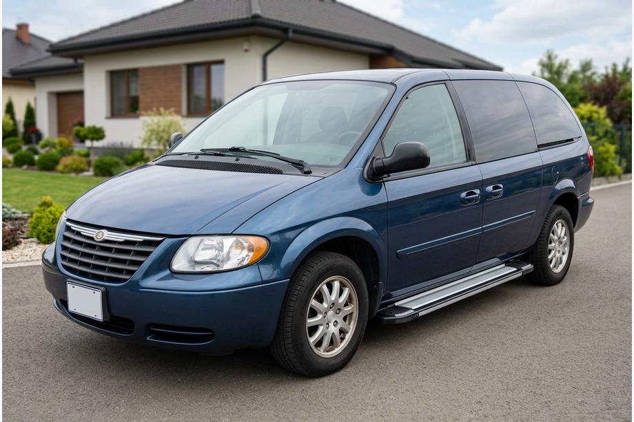 Chrysler Voyager 2001–2007 Rainbow side steps (2 stuks, aluminium) Image