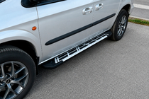 Chrysler Voyager 2001–2007 Sunrise side steps (2 stuks, aluminium) foto 1
