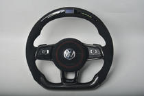 Volkswagen Golf 7/E-Golf 2012–2020 Stuurwiel (carbon + LED-indicatie) foto 3