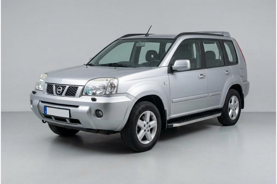 Nissan X-trail T30 2002–2007 BlackLine side steps (set van 2, aluminium) Image