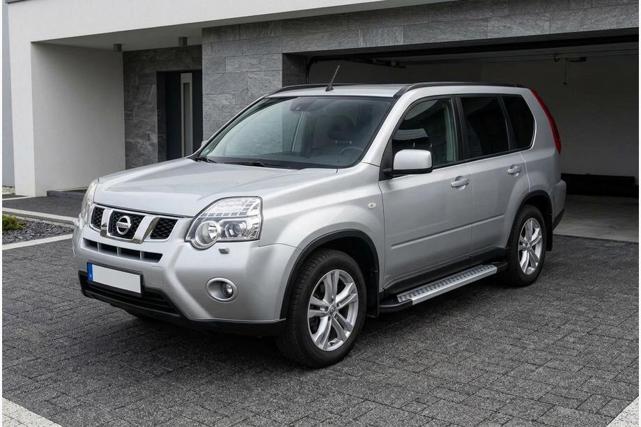 Nissan X-trail T31 2007–2014 Side steps New Vision Grey (2 stuks, aluminium) Foto 1