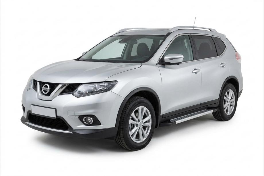 Nissan X-trail T32/Rogue 2014–2021 Side steps New Vision Grey (2 stuks, aluminium) Foto 1