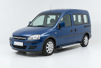 Opel Combo 2002–2012 Side steps New Vision Grey (2 stuks, aluminium) foto 1