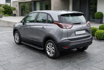 Opel Crossland X 2017–2024 Side steps Tayga Black (2 stuks, aluminium) foto 1