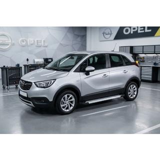 Side steps New Vision Grey (2 stuks, aluminium) Opel Crossland X 2017–2024 foto 1