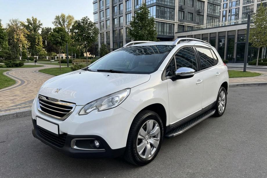 Peugeot 2008 2013–2019 BlackLine zijsteps (2 stuks, aluminium) Image