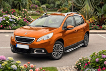Peugeot 2008 2013–2019 Tayga V2 side steps (2 stuks, aluminium) foto 1