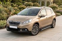 Peugeot 2008 2013–2019 Side steps New Vision Black (2 stuks, aluminium) foto 1