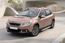 Peugeot 2008 2013–2019 Side steps New Vision Grey (2 stuks, aluminium) foto 1