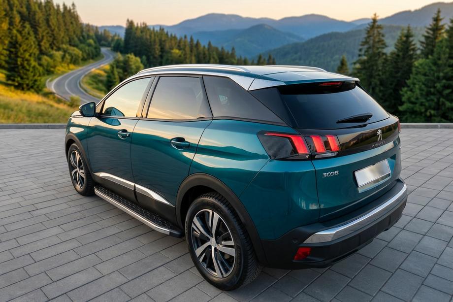 Peugeot 3008 2016–2023 BlackLine side steps (2 stuks, aluminium) Image