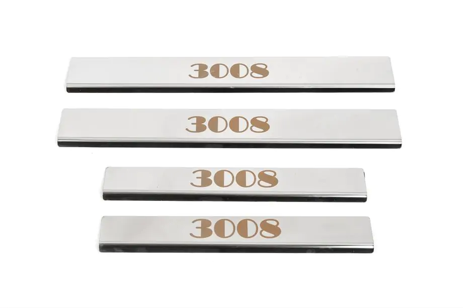 Peugeot 3008 2016–2023 Instaplijsten (Carmos, set van 4, staal) Image