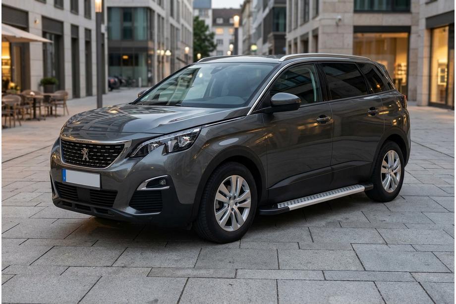 Peugeot 5008 2016–2023 Side steps New Vision Grey (2 stuks, aluminium) Image