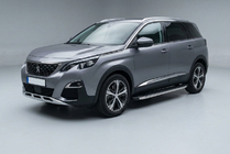 Peugeot 5008 2016–2023 BlackLine zijsteps (2 stuks, aluminium) foto 1