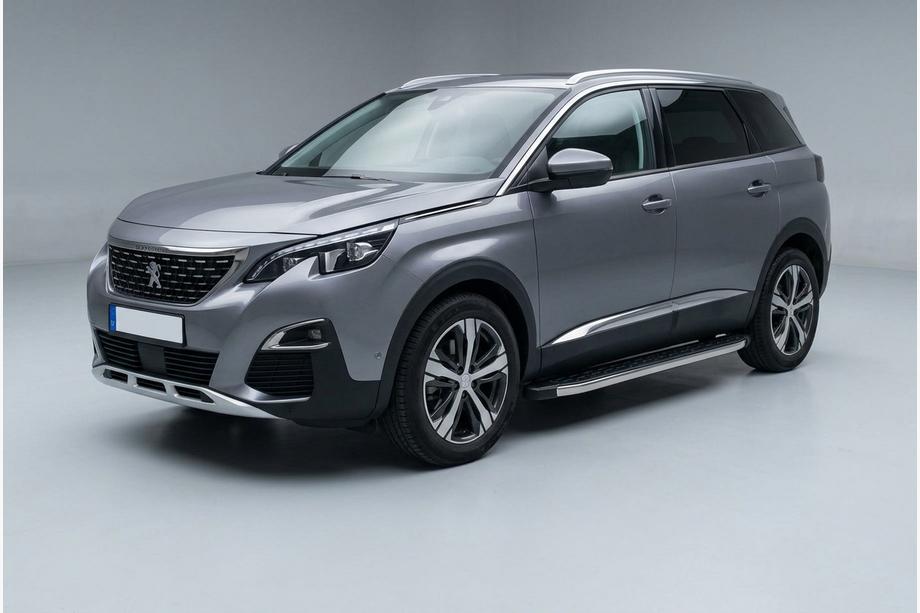 Peugeot 5008 2016–2023 BlackLine zijsteps (2 stuks, aluminium) Image