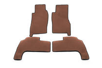 Nissan Patrol Y61 1997–2011 EVA automatten (baksteenpatroon) Kort, 5-delige set (voor en achter) foto 1
