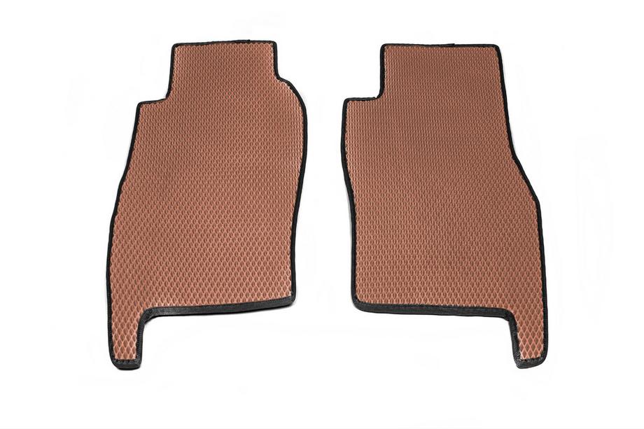 Nissan Patrol Y61 1997–2011 EVA automatten (baksteenpatroon) 2 stuks (voor) Foto 3