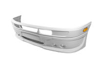 Volkswagen LT 1995–2006 Voorbumper afdekking 4 lampen (spuitklaar) foto 4