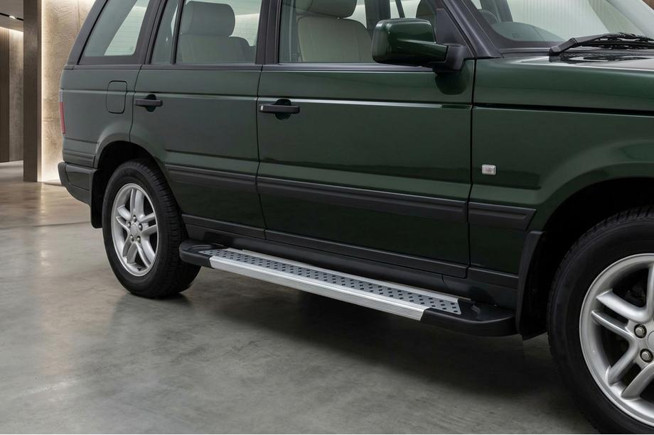 Range Rover II P38A 1997–2002 Side steps New Vision Grey (2 stuks, aluminium) Image