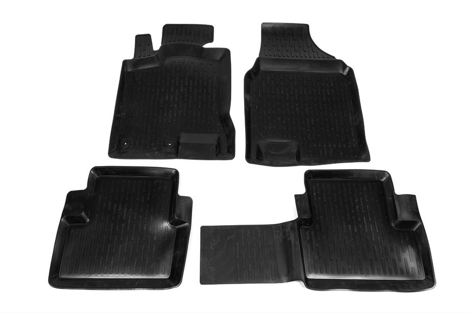 Nissan Qashqai 2010–2014 Rubberen automatten (4 stuks, Niken 3D) Foto 2