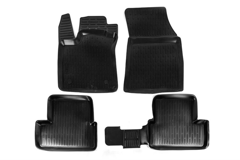 Renault Megane IV 2016–2025 Rubberen automatten (4 stuks, Niken 3D) Image