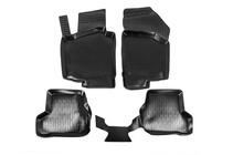 Volkswagen Golf 6 2008–2014 Rubberen automatten (4 stuks, Niken 3D) foto 1