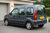 Renault Kangoo 1998–2008 Side steps Tayga Black (2 stuks, aluminium) foto 1