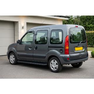 Side steps Tayga Black (2 stuks, aluminium) Renault Kangoo 1998–2008 foto 1