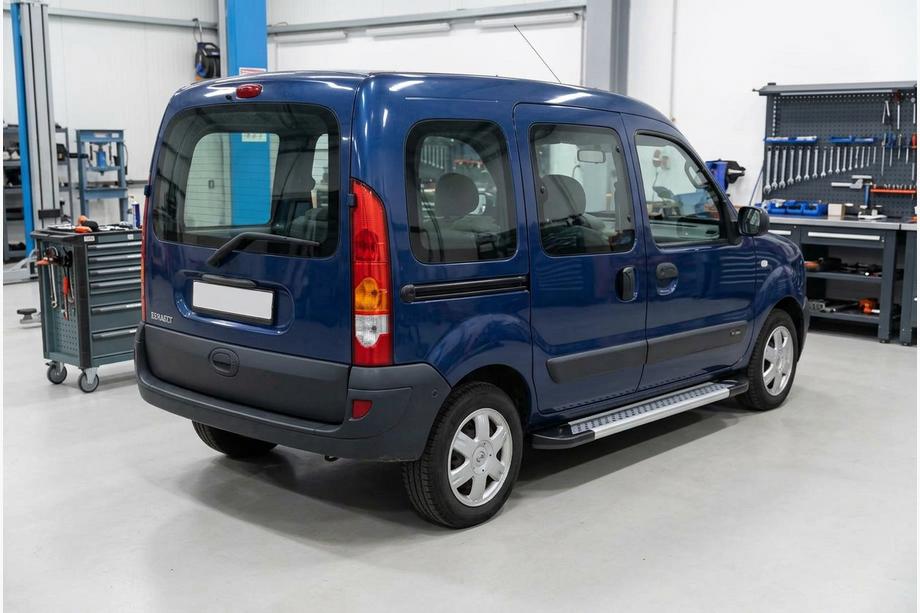 Renault Kangoo 1998–2008 Side steps New Vision Grey (2 stuks, aluminium) Image