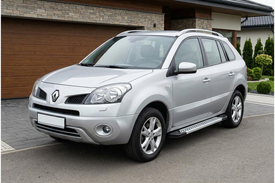 Renault Koleos 2008–2016 Side steps New Vision Grey (2 stuks, aluminium) Image