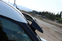 Fiat Doblo II 2010–2022 Voorruitvizier (zwart hoogglans, 5 mm) foto 6