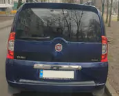 Fiat Fiorino/Qubo 2008–2024 Sierlijst boven kentekenplaat (RVS) Carmos - Turks staal foto 1