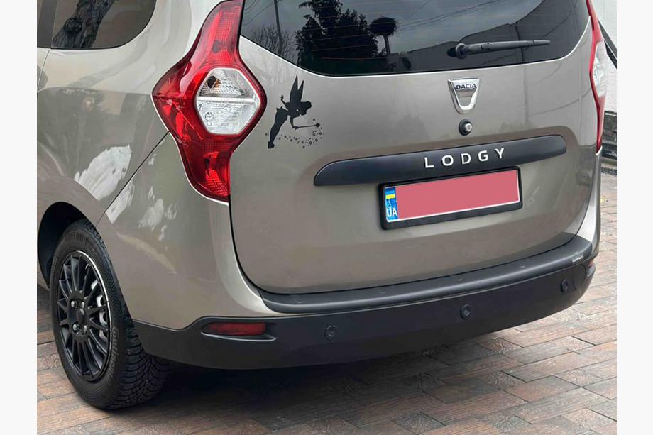 Renault Lodgy 2013–2022 Achterbumper afdekking EuroCap (ABS) Foto 2
