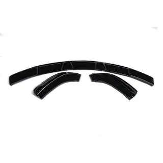 Voorbumper lipspoiler LIP (zwart) foto 3