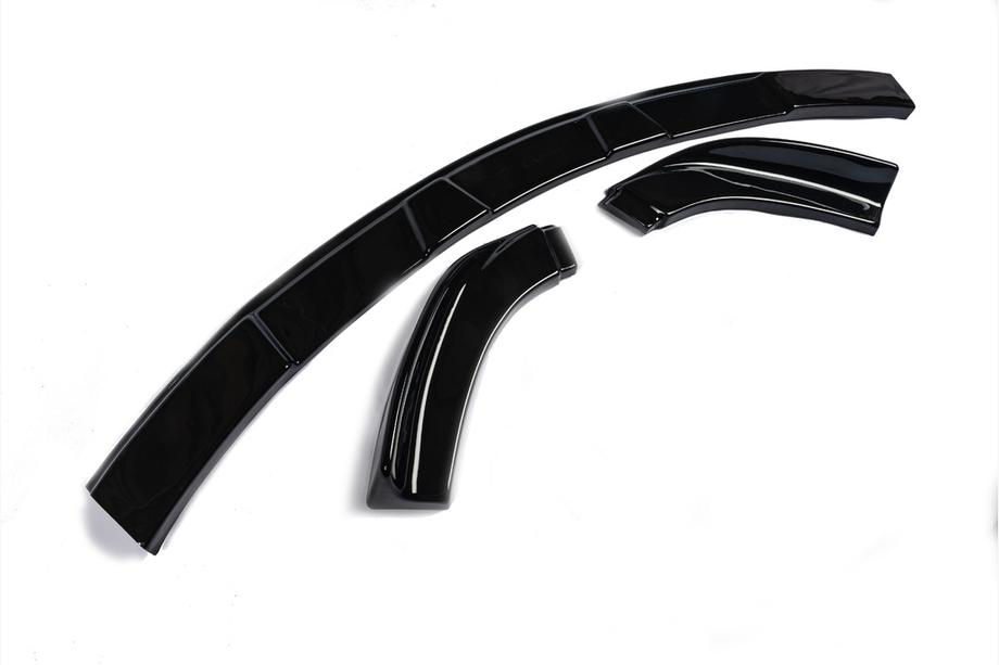 Honda Civic Sedan VIII 2006–2011 Voorbumper lipspoiler LIP (zwart) Foto 4